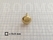 Domed stem studs gold Ø 16 mm (per 10 pcs) - pict. 2