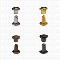 Rivets: Double cap rivets 000/2