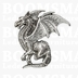 dragon with wings (looking to the left)