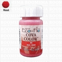 Eco-Flo Cova colors red and orange 62 ml red