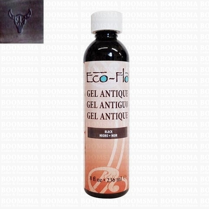 Eco-Flo  Gel antique black Black 8 oz. (=236 ml) (ea) - pict. 1