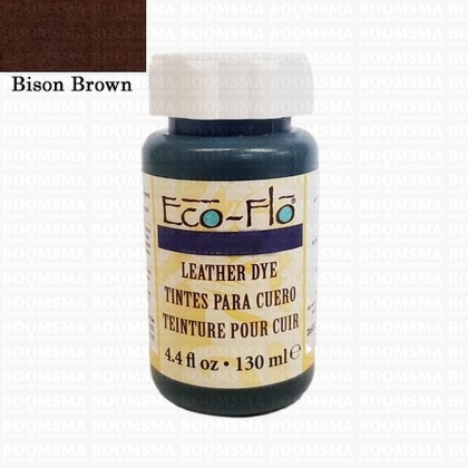 Eco-Flo  Leather dye Bison brown 4,4 oz = 132 ml bison brown (ea) - pict. 1