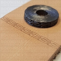 Osborne Embossing wheel carriage and wheels  embossing wheel nr. 14 (ea)