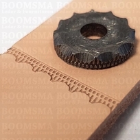 Osborne Embossing wheel carriage and wheels  embossing wheel nr. 9 (ea)