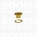 Eyelets: Eyelet 1054R + washer gold 7,5 × 4 × 4 mm (width × hole × height), art. 1054R + washer (per 1000 (M/pk)) - pict. 1