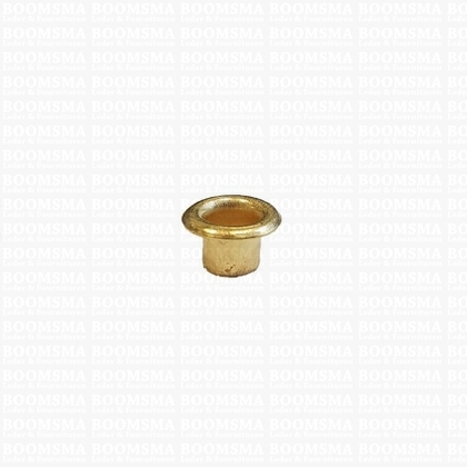 Eyelets: Eyelet 1054S (Split) gold 7,5 × 4 × 4 mm (widht × hole × hight) , 1054S (per 1000 (M/pk)) - pict. 1