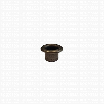 Eyelets: Eyelet 1054S (Split) antique brass plated 7,5 × 4 × 4 mm (widht × hole × hight) , 1054S (per 1000 (M/pk)) - pict. 1