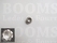 Eyelets: Eyelet 1054S (Split) silver 7,5 × 4 × 4 mm (widht × hole × hight) , 1054S (per 1000 (M/pk)) - pict. 2