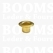 Eyelets: Eyelet 1252S (Split) gold 9 × 4,2 × 5 mm (width × hole × height) , 1252S per 1000 (= M/pk) - pict. 1