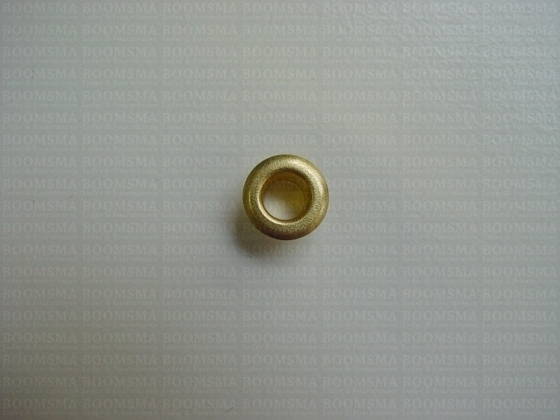 Eyelets: Eyelet 1252S (Split) gold 9 × 4,2 × 5 mm (width × hole × height) , 1252S per 1000 (= M/pk) - pict. 2
