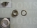 Eyelets: Eyelet 1450R + washer silver 11,8 × 6 × 6 mm (widht × hole × hight), 1450R + washer (per 1000 (M/pk)) - pict. 2