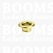 Eyelets: Eyelet or grommet (fit eyeletsetter) gold Eyelet 1/4" medium, 12 × 6 × 6 mm (width × hole × tube) (per 100) - pict. 1