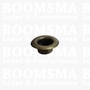 Eyelets: Eyelet or grommet (fit eyeletsetter) antique brass plated Eyelet 5/16 inch large, 15 × 8 × 6 mm (width × hole × tube) (per 100)