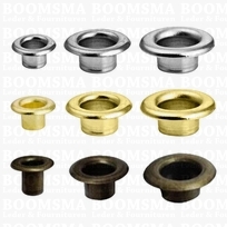 Eyelets: Eyelet or grommet (fit eyeletsetter)