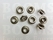 Eyelets: Eyelet or grommet (fit eyeletsetter) silver Eyelet 5/16 inch large, 15 × 8 × 6 mm (width × hole × tube) (per 100) - pict. 2