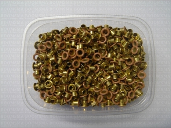 Eyelets: Eyelet or grommet in various colours beige / taupe - pict. 3