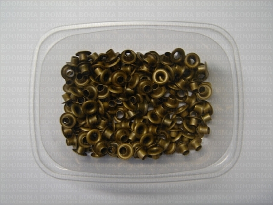 Eyelets: Eyelet or grommet in various colours oldgold 1351 (per 20) - pict. 2