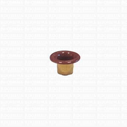 Eyelets: Eyelet or grommet in various colours brown 1054 (per 20)l.brown - pict. 1