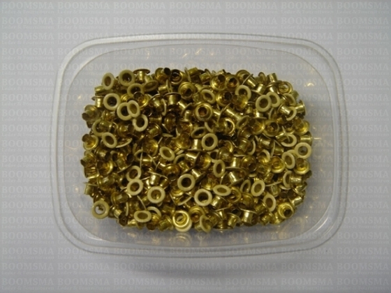 Eyelets: Eyelet or grommet in various colours cream  - pict. 4