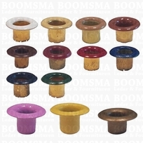 Eyelets: Eyelet or grommet in various colours