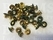 Eyelets: Eyelet or grommet in various colours green 1054S (per 20) - pict. 2