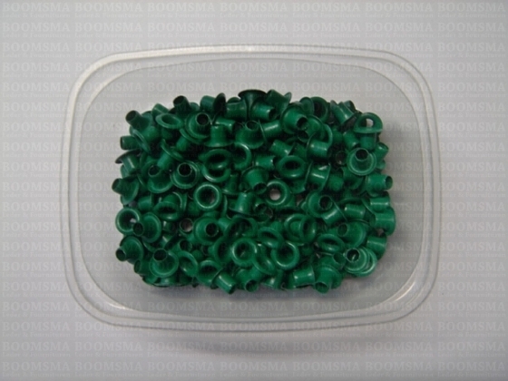 Eyelets: Eyelet or grommet in various colours green - pict. 4