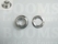 Eyelets: Eyelet or grommet large silver coloured 18,5 × 9,5 × 7 mm (width × hole × height), art. VL40 + washer (per 100) - pict. 2
