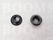 Eyelets: Eyelet VL30 + washer nearly black 15 × 7,8 × 6 mm (width × hole × height) , VL30 + washer  - pict. 2