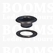 Eyelets: Eyelet VL30 + washer nearly black 15 × 7,8 × 6 mm (width × hole × height) , VL30 + washer  - pict. 1