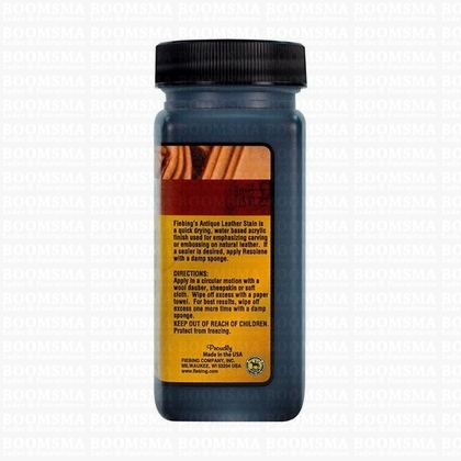 Fiebing Antique leather stain dark brown 118 ml  - pict. 2