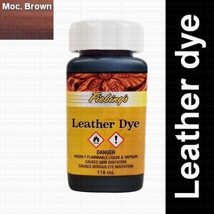 Fiebing Leather dye moccasin brown Moccasin brown - small bottle - pict. 1