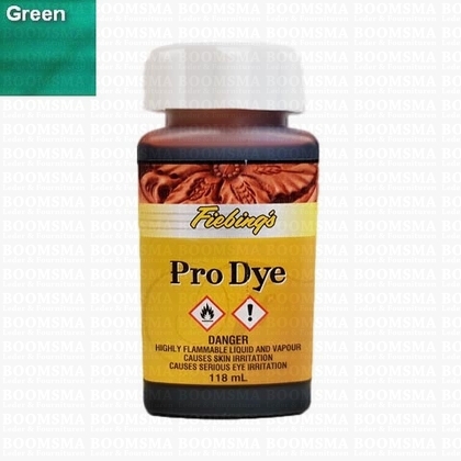 Fiebing Pro Dye 118 ml green 118 ml (= 4 oz.) green - pict. 1