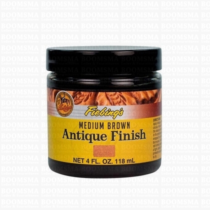 Fiebing Antique Finish small medium brown 118 ml medium brown - pict. 1