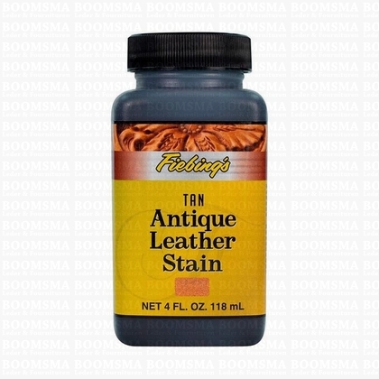 Fiebing Antique leather stain Tan 118 ml  - pict. 1