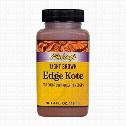 Fiebing Edge kote 118 ml lichtbruin Lightbrown - pict. 1