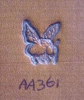 Figure stamps large AA361 vlieg