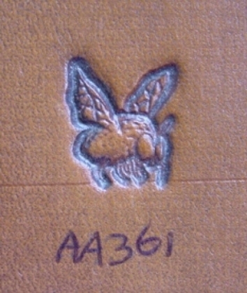 Figure stamps large AA361 vlieg - pict. 1