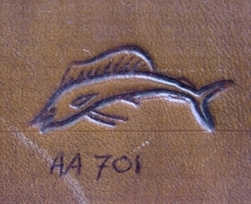 Figure stamps large fish