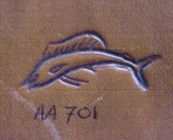 Figure stamps large fish - pict. 1