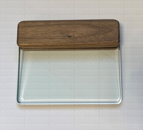 Glass burnisher 12 × 9 cm, thickness 8 mm (ea) - pict. 1