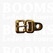 Centre bar buckle with plate small - 8 mm gold 8 mm - pict. 1