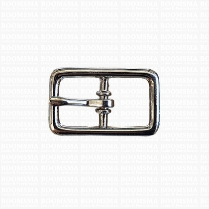 Halter buckle straight chrome plated  16 mm (ea) - pict. 1