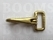 Halter snap solid brass gold eye 25 mm (68 mm total length) (ea) - pict. 2