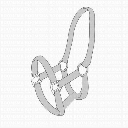 Halter square silver 19 mm (three sided) (ea) - pict. 2