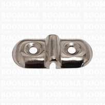 Handle holder silver 45 × 20 mm (per 10)