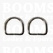 Handleholder (D shaped) 20 mm per pair (10 pcs) colour: nickel - pict. 1