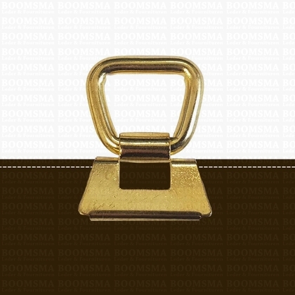 Handleholder / Souffléclamp (eye: 17mm) per piece colour: gold - pict. 2