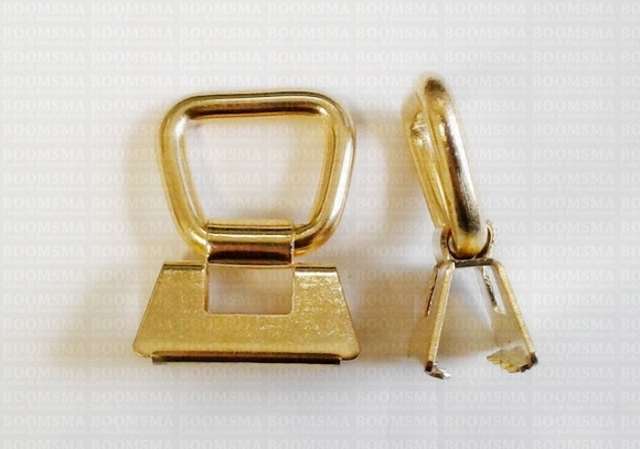 Handleholder / Souffléclamp (eye: 17mm) per piece colour: gold - pict. 3