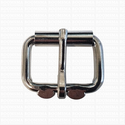 Heavy duty roller buckles iron chrome plated 30 mm, Ø 5 mm  - pict. 1