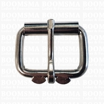 Heavy duty roller buckles iron chrome plated 35 mm, Ø 5 mm 